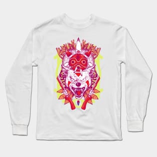 princess who rides wolf Long Sleeve T-Shirt